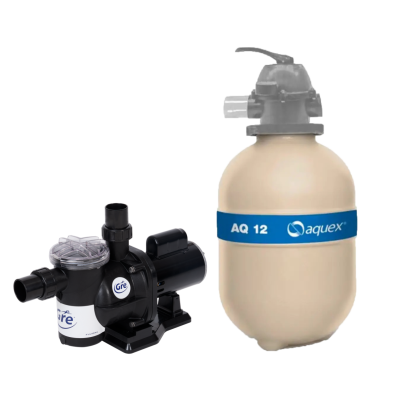 Kit Filtro Sibrape AQ-12 Bomba GRE 1/3CV IP21 110/220V Mono