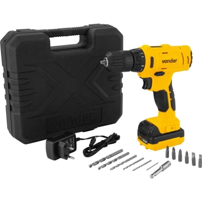 PARAFUSADEIRA / FURADEIRA A BATERIA 12V BIV VONDER PFV120