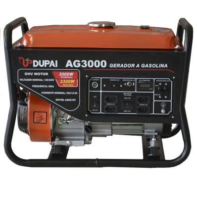 Motogerador DUPAI à gasolina 3KVA AG3000
