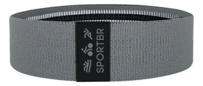 Faixa De Exerc&iacute;cios Anti Slip Hip Band Sportbr Tonifica&ccedil;&atilde;o Cinza