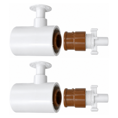 Kit 2 Prolongador da Hidro Plug Pooltec 50mm Original Canhão