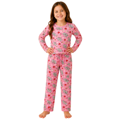 Pijama Infantil Menina Inverno Manga Longa Estampa, Sofia!