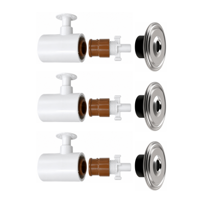 Kit 03 Prolongador Hidro Plug + Pratique Retorno Inaqua 50mm