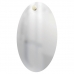 Espelho Decorativo Pen Oval Pendurador Branco 60x40 cm 