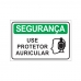 PLACA USE PROTETOR AURICULAR