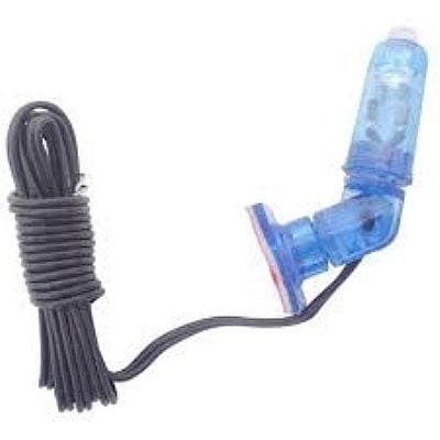 Mini Spot Corpo Transparente Led Azul 12 Volts