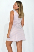 CAMISOLA REGATA COM BOTOES E AJUSTE NA CINTURA