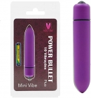 CÁPULA VIBRATÓRIA BULLET 10 VIBRAÇÕES A PILHA