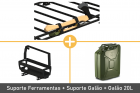 Combo de Acessórios (Ferramentas + Suporte Galão + Galão 20L)