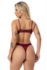 Conjunto de Lingerie Rendado Com Bojo 