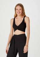 Top Cropped Feminino Hering com Torção