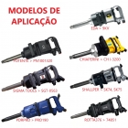 702650-10 Jogo de palhetas para chave 1´´ chaves até 360 kgf/m