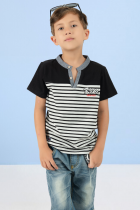 Camiseta Infantil Menino Verão Kiki Gola V