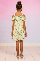 Vestido Infantil Mid Menina Floral