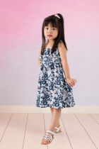 Vestido Infantil Menin Floral