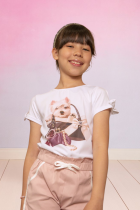 Blusa Infantil Dog Bolsa Menina