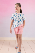 Conjunto Infantil Cacto Verão Menina 