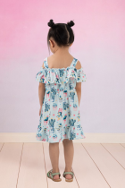 Vestido Infantil Cacto Verão Menina 