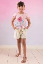 Short Social Infantil Menina