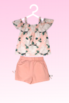 Conjunto Baby Verão Floral Menina