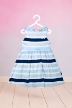 Vestido Infantil Listrado Menina 