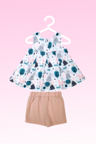 Conjunto Baby Floresta Menina Mily