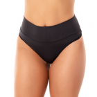 Calcinha Cinta Modeladora Cós Alto Duplo Cintura Alta Tanga Conforto Lingerie Feminina