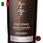 Vinho Tinto Italiano Luccarelli Primitivo di M. Old Vines DOP (750ml)