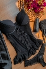 ESPARTILHO LUXO COMPLETO PRETO TAM.: P REF.:2457