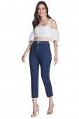 Calça Jeans Slim Cropped Alf. Lara 