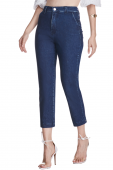 Calça Jeans Slim Cropped Alf. Lara 