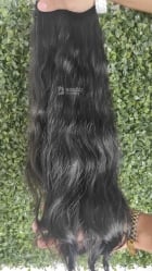 Aplique Tic Tac Cabelo Brasileiro Castanho 60 CM - Compre Online