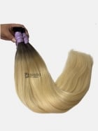 Cabelo Loiro Vietnamita Raiz Esfumada 75 CM