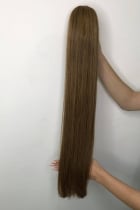 Cabelo Brasileiro 80 CM Chocolate Raiz Esfumada