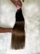 Cabelo Brasileiro 55 cm Loiro Morena Iluminado Dourado 138 Gramas