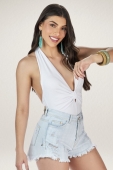 Shorts Jeans Ripped Luana 