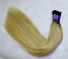 Cabelo Brasileiro Loiro Raiz esfumada 50 CM