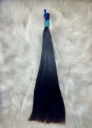 Cabelo Brasileiro Liso Castanho 50 CM 78 Gramas 
