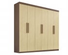 Guarda Roupa Casal 6 Portas Leblon com pés D Doro