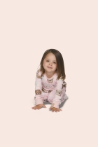 PIJAMA FEMININO LONGO BABY URSOS ROSA - LUA LUÁ