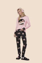 PIJAMA FEMININO LONGO DONT STOP PLUS SIZE - LUA LUÁ