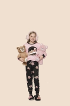 PIJAMA FEMININO JUVENIL LONGO DONT STOP -LUA LUÁ