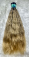 Cabelo Brasileiro 55 CM Loiro Mesclado